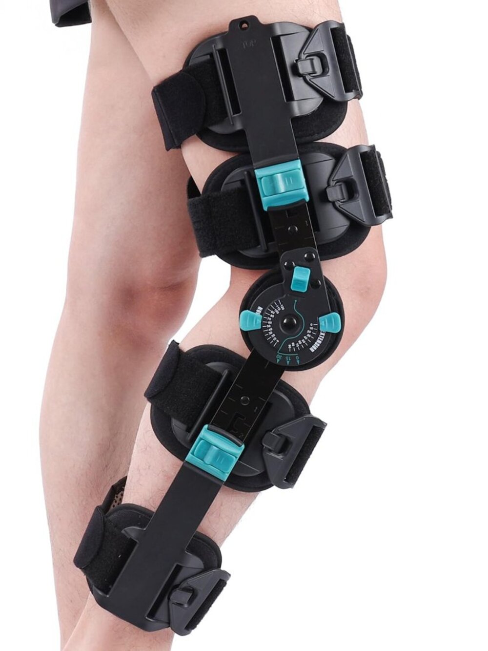 Adjustable Post Op Knee Immobilizer for Recovery Stabilization, ACL, MCL and PCL